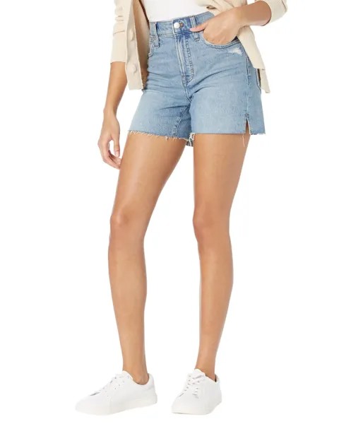 Шорты Madewell, The Perfect Long Jean Short in Russett Wash