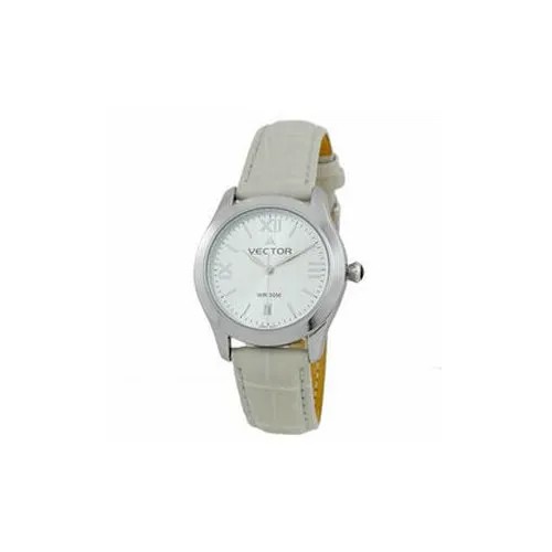 Наручные часы VECTOR Часы VECTOR VC9-0055136 кремовый-сталь женские