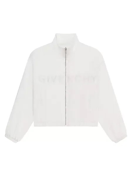 Двусторонняя куртка-джоггер с вышивкой 4G Givenchy, белый