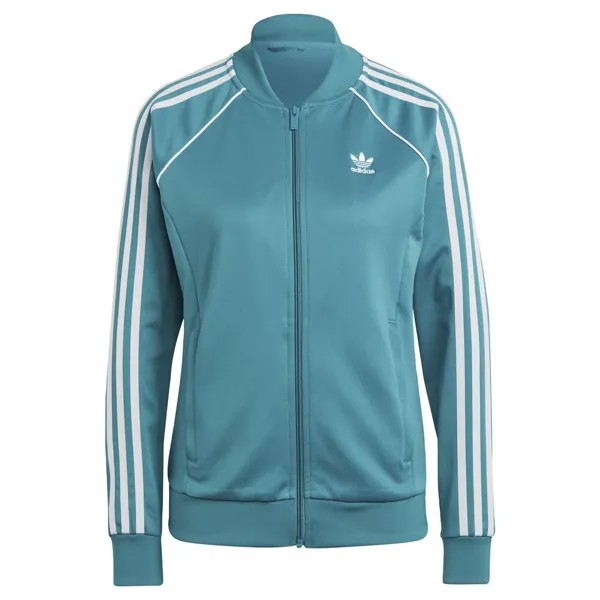 Толстовка на молнии Adidas, синий