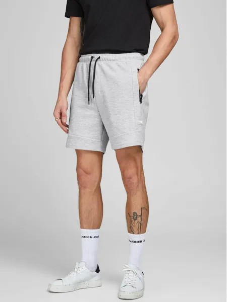 Спортивные шорты стандартного кроя Jack&Jones, серый
