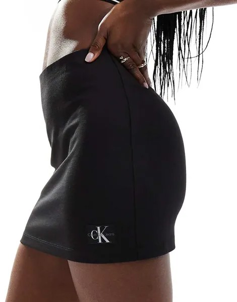 Calvin Klein Jeans – Milano – Черная мини-юбка