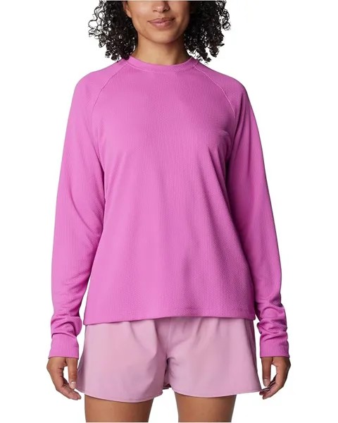 Лонгслив Columbia PFG Solar Stream, цвет Bright Lavender