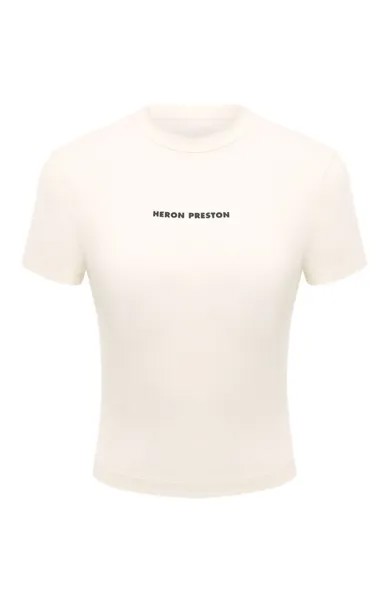 Хлопковая футболка Heron Preston