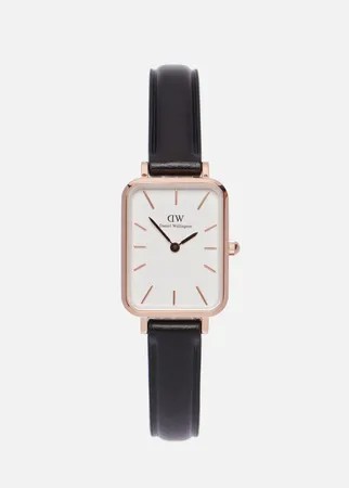 Наручные часы Daniel Wellington Quadro Pressed Sheffield, цвет чёрный