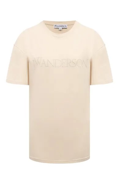 Хлопковая футболка JW Anderson