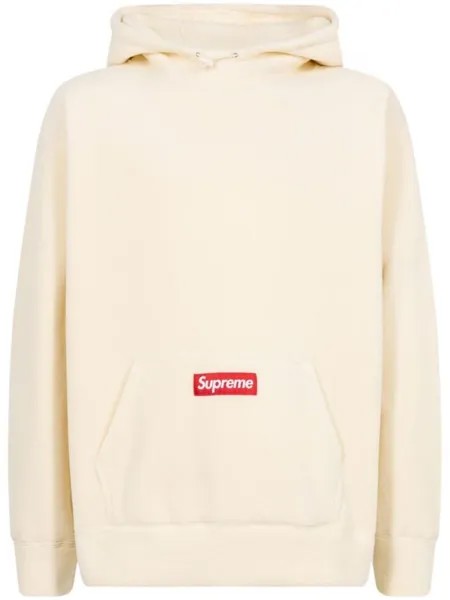 Supreme худи из коллаборации с Polartec, нейтральный цвет