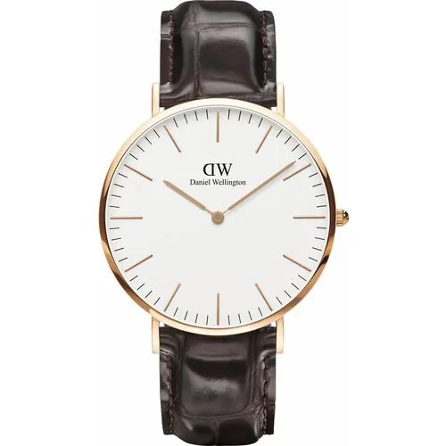 Наручные часы Daniel Wellington, коричневый