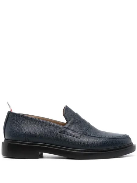 Пенни-лоферы с логотипом Thom Browne, синий
