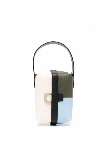 Valextra мини-сумка в стиле колор-блок