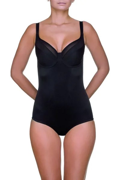 Боди женское Lauma 79482 черное 3XL