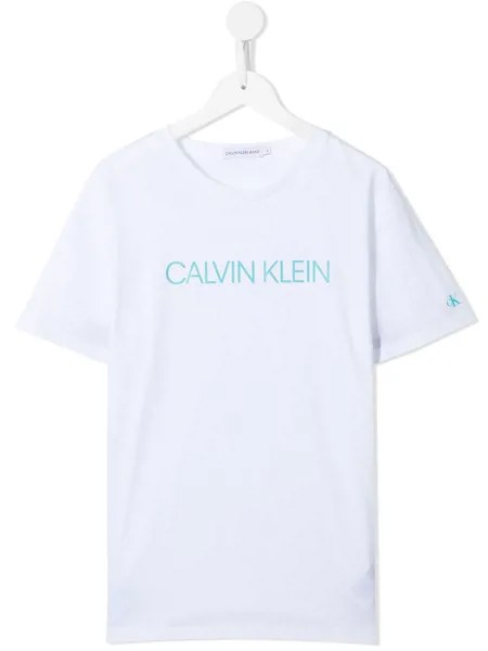 Calvin Klein Kids футболка с логотипом