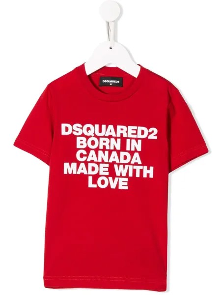 Dsquared2 Kids футболка с логотипом