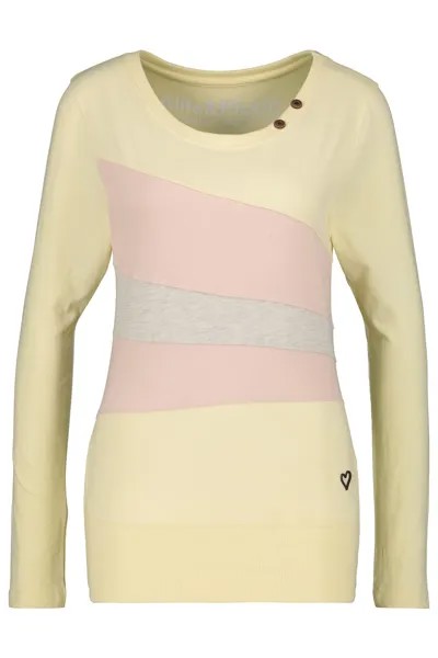 Лонгслив Alife And Kickin CLIA AK, светло-желтого