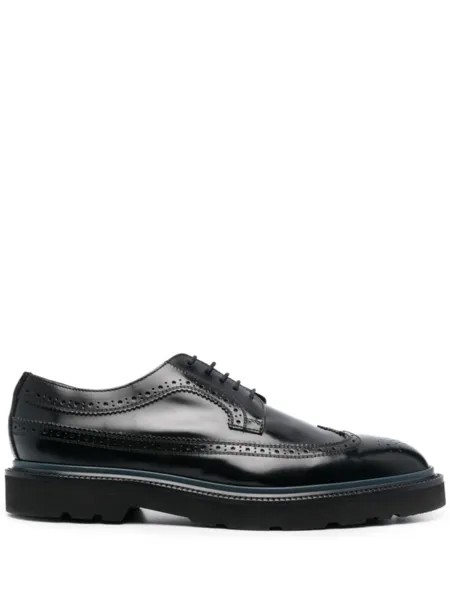 Paul Smith броги Count с декоративной строчкой, черный