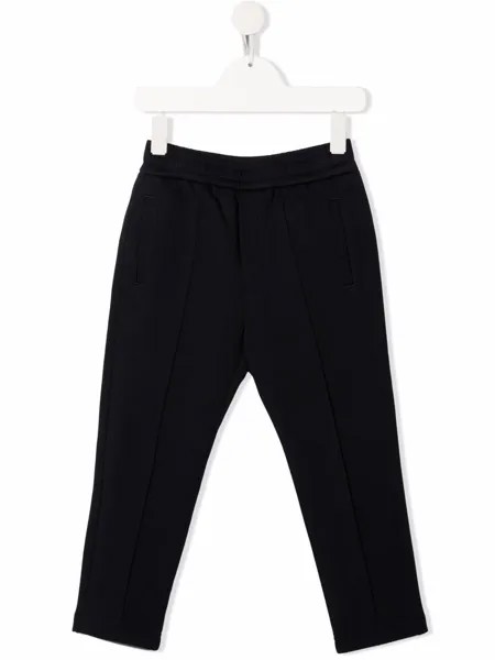 Emporio Armani Kids спортивные брюки узкого кроя