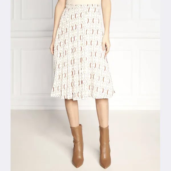 Золотая юбка с монограммой Marciano Guess, бежевый