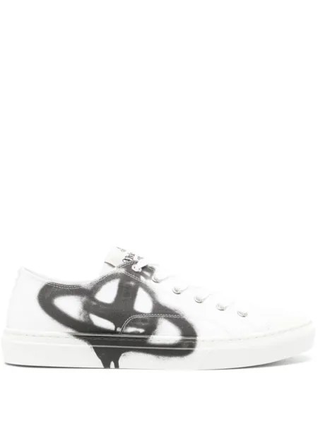 Vivienne Westwood кеды с логотипом Orb, белый