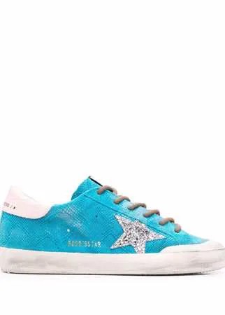 Golden Goose кеды Superstar с эффектом потертости