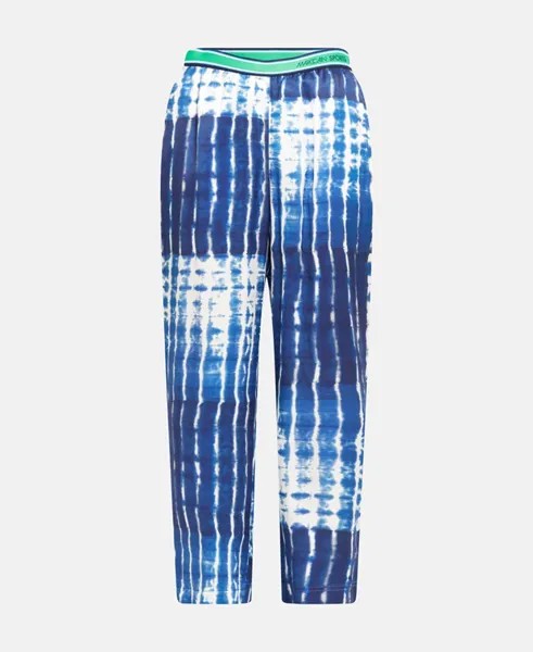 Широкие брюки Marc Cain Sports, темно-синий