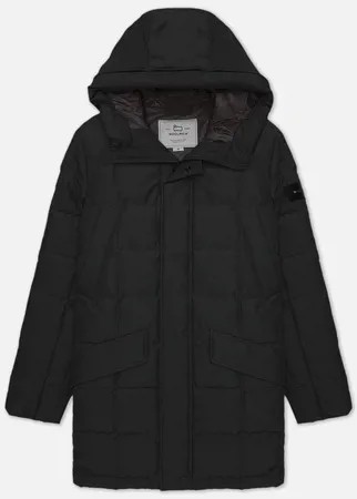 Мужская куртка парка Woolrich Blizzard, цвет чёрный, размер L