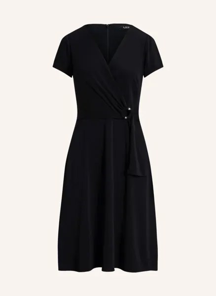 Платье из джерси  Lauren Ralph Lauren, черный