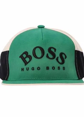 BOSS кепка в стиле колор-блок с логотипом