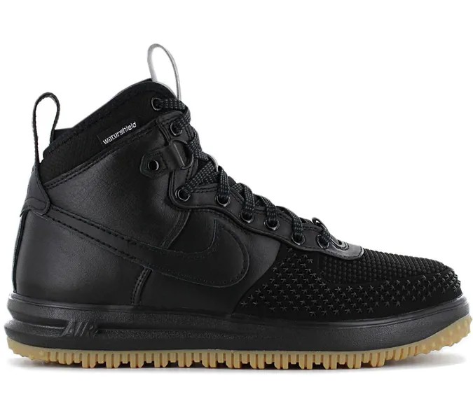 Nike Lunar Air Force 1 High Duckboot - Мужские кроссовки, черные ботинки 805899-003 Ботинки Обувь ОРИГИНАЛ