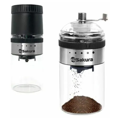 Кофемолка механическая 3 в 1 Sakura SA-6164