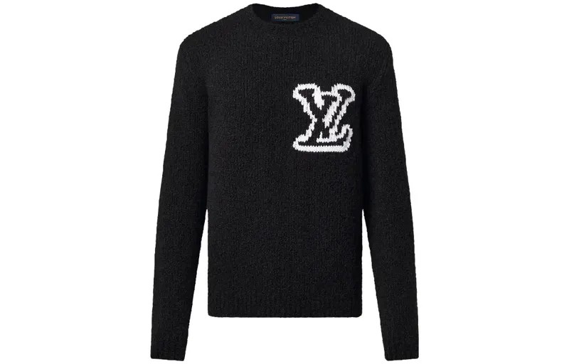 LOUIS VUITTON Мужской свитер, цвет Black