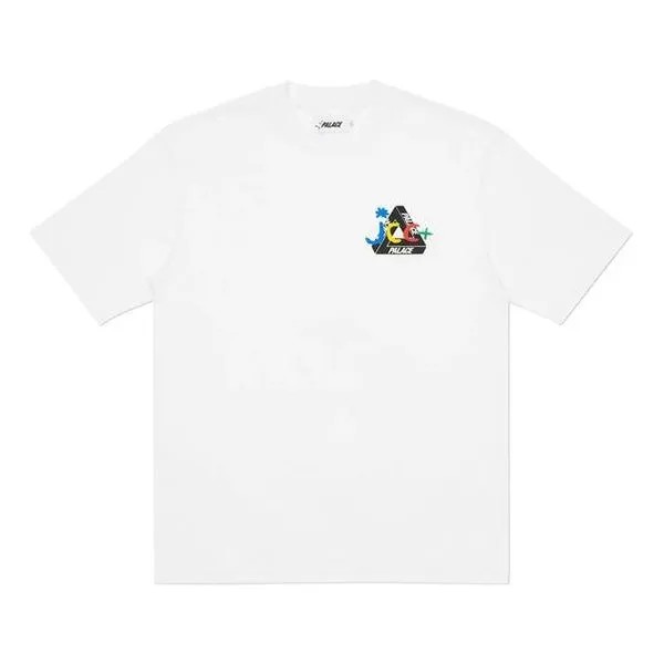 Футболка Men's PALACE JCDC2 T-Shirt Back Short Sleeve White, белый