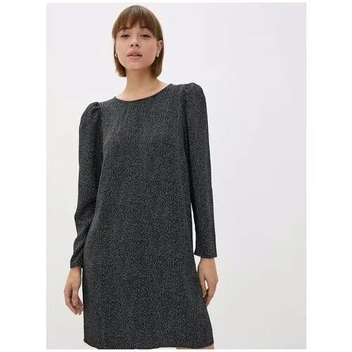 Платье INCITY, повседневное, свободный силуэт, мини, размер 42, белый