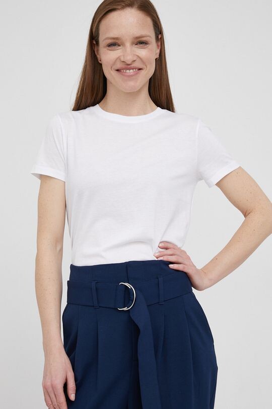 Хлопковая футболка Armani Exchange, белый