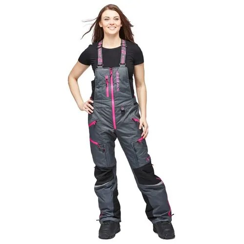 Женские снегоходные штаны Sweep Blizzard 2.0, черно- розовые