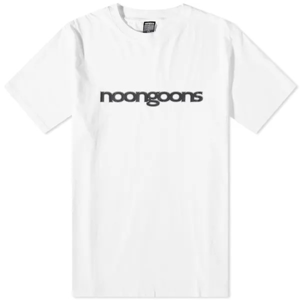Очень простая футболка Noon Goons, белый