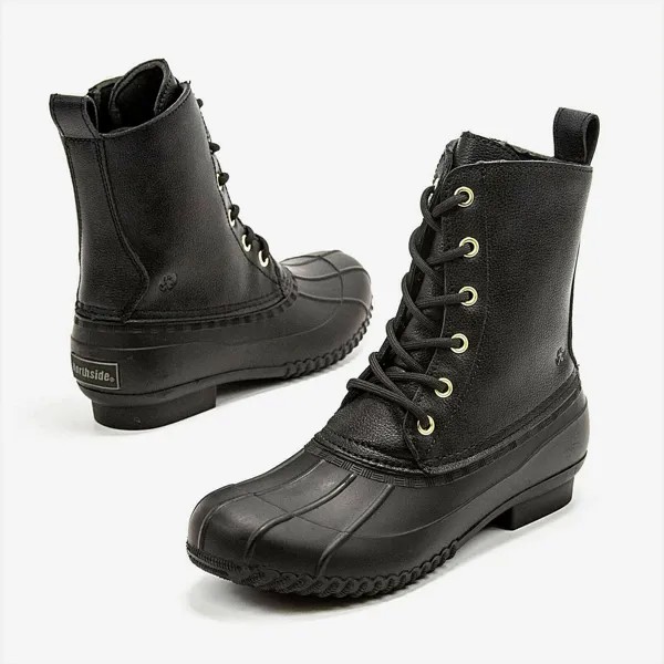 Женские ботинки на утке Northside Portia, водонепроницаемые черные ботинки для холодной погоды, НОВЫЕ