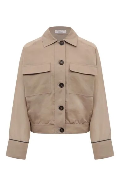 Хлопковая куртка Brunello Cucinelli