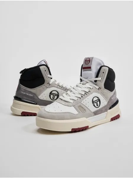 Кроссовки на шнуровке Sergio Tacchini, цвет antique white/tofu/quiet gray