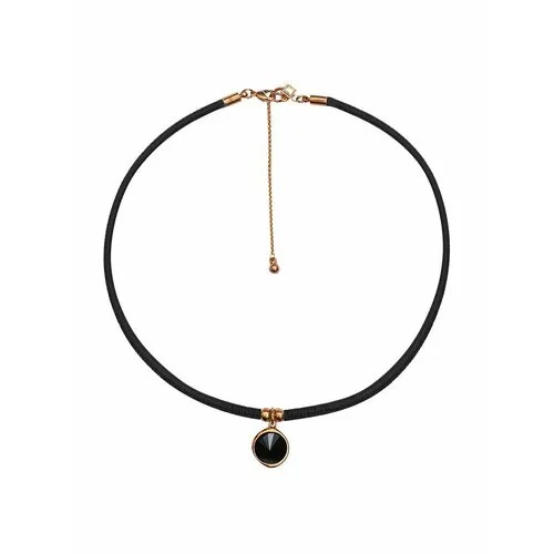 Чокер Fiore Luna, кристаллы Swarovski, желтый, черный