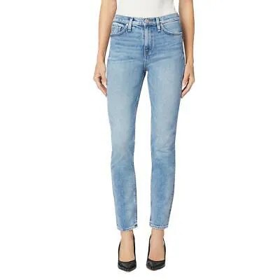 Укороченные прямые джинсы Hudson Womens Holly Denim с высокой посадкой BHFO 0048