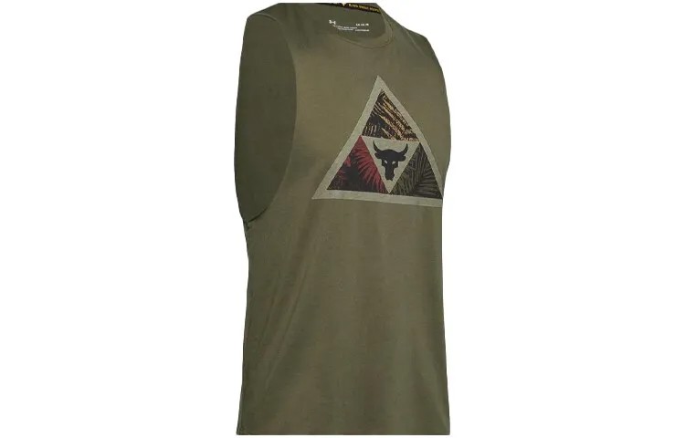 Майка Project Men зеленый Under Armour, зеленый