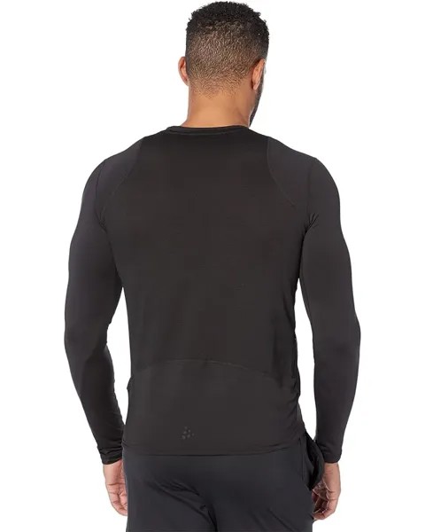 Футболка с длинным рукавом Craft Adv Essence Long Sleeve Tee, черный