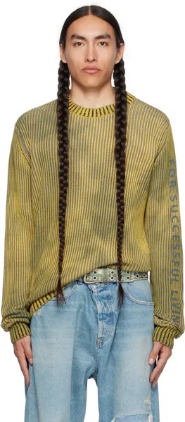 Желтый свитер Diesel K-Alimnia