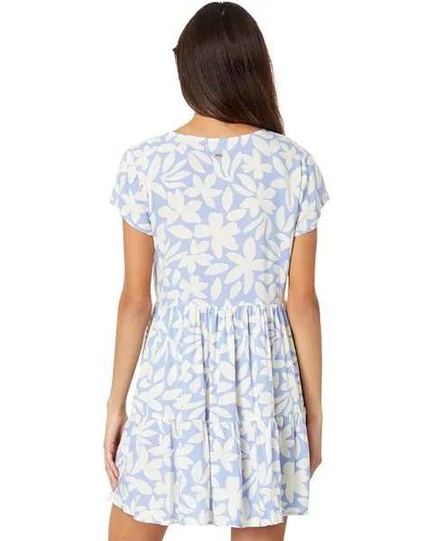 Платье Rip Curl Holiday Tropics Dress, цвет Mid Blue