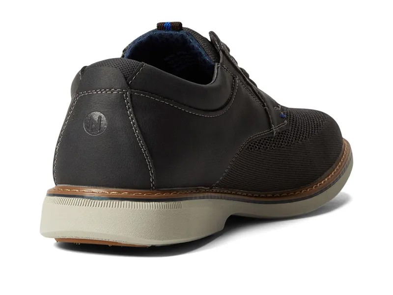Оксфорды Nunn Bush Otto Knit Plain Toe Oxford, серый