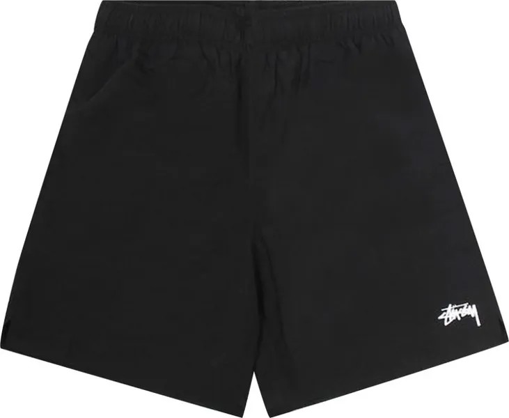 Шорты Stussy Stock Water Short 'Black', черный