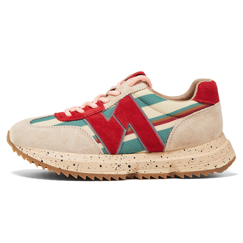 Кроссовки D:FUSE SCANDINAVIA Lifestyle Shoes Women's Low-top, бежевый/синий