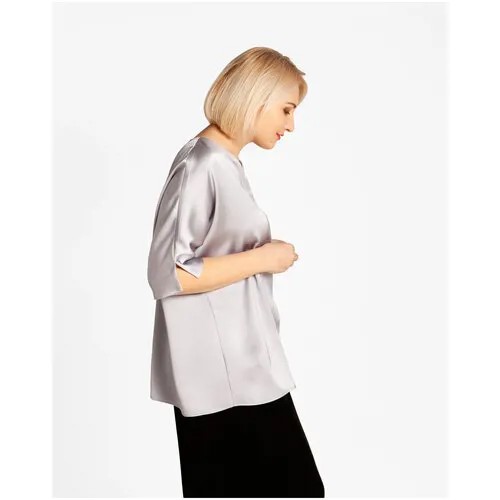 Блуза Ummami с разрезами 274 (серый XL/XXL/170)