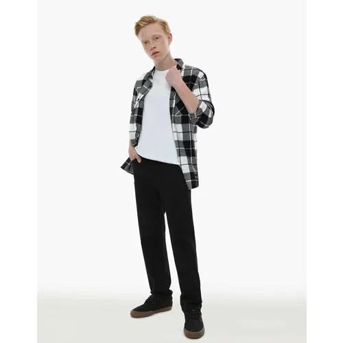 Джинсы  Gloria Jeans, размер 9-10л/140 (35), черный
