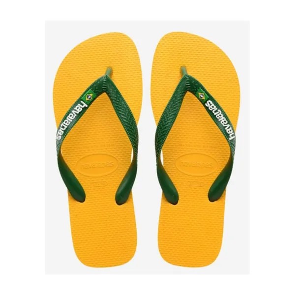 Шлепанцы Havaianas Brasil Logo, желтый